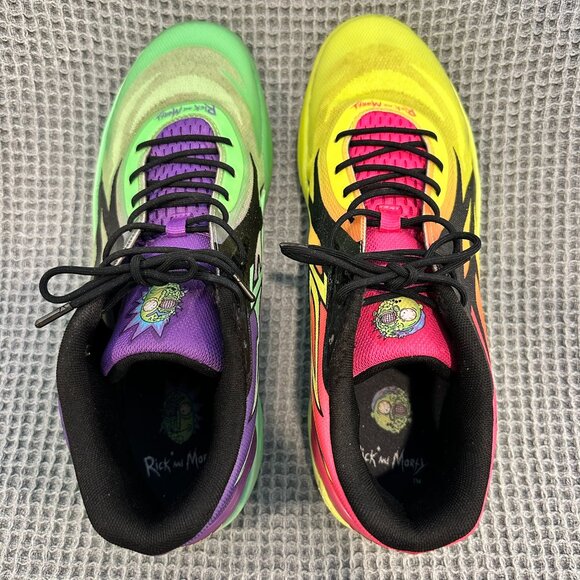 PUMA x Rick and Morty RS-Dreamer Collab Mismatched Basketball Shoes Men’s US 13 main image 11